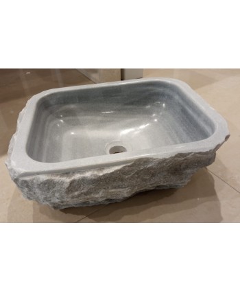 LAVABO MARMOL GRIS 44X35