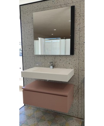 MUEBLE ROSA  ENCIMERA SOLID...