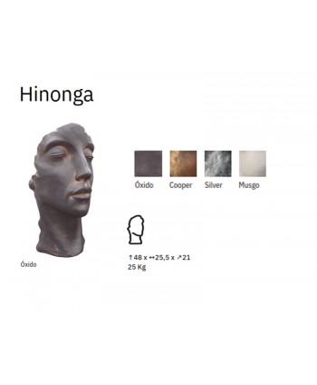 FIGURA JARDIN HINONGA COBRE