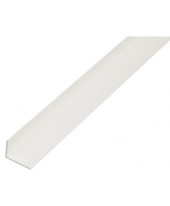 Perfil PVC blanco de acabado PP/EI 2600x13x6mm