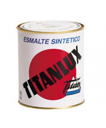 ESMALTE TITANLUX NEGRO 750ML