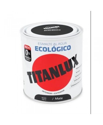 ESMALTE TITANLUX ECO NEGRO...