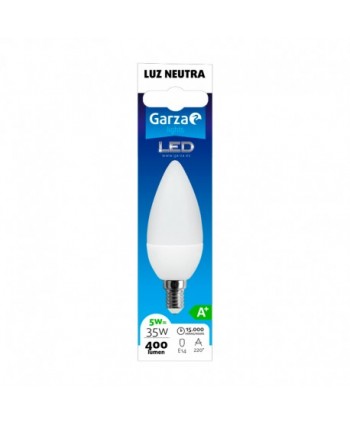 BOMBILLA GZ LED VELA 6W E14...