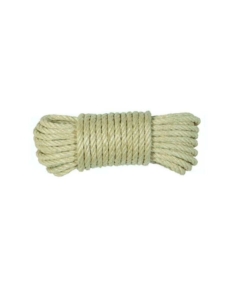 CUERDA SISAL 4 C. MADEJA 8 MM 20 M - HILOS Y CUERDAS