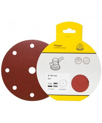 LIJA DISCO VELGRO 225MM 120G