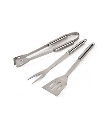 SET 3 UTENSILIOS BARBACOA INOX