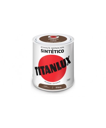 ESMALTE TITANLUX PARDO 250ML