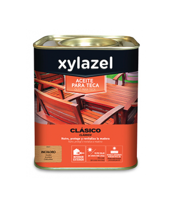 ACEITE TECA INCOLORO XZ 0,750L
