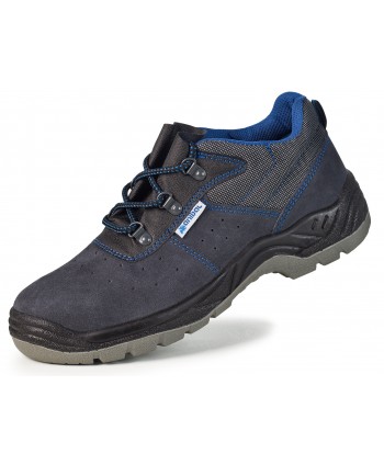 ZAPATO SCORPIO PIEL METAL GRIS
