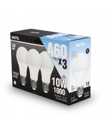 BOMB.LED ESTANDAR 3UND.E27...