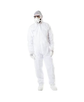 BUZO POLIPROP. ECON BLANCO T.L