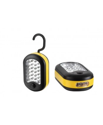 LINTERNA OVALADA 24+3 LED 3...