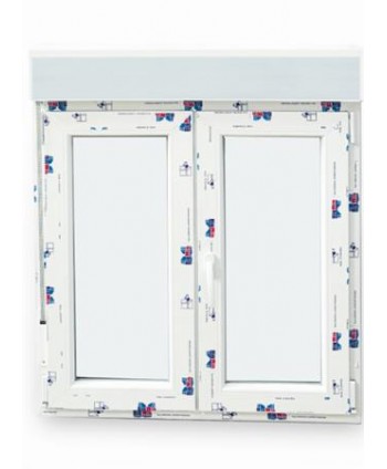 VENTANA PVC BL.DCH S70 900X1155 C/PERSI