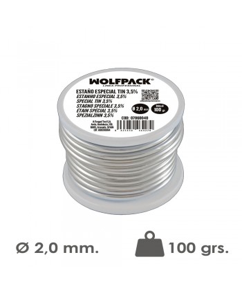ESTAÑO ESPECIAL TIN 3,5% Ø2...