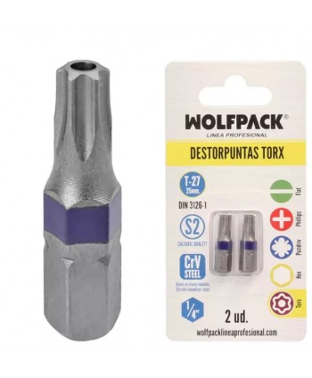 DESTORPUNTAS TORX T-27 S2...