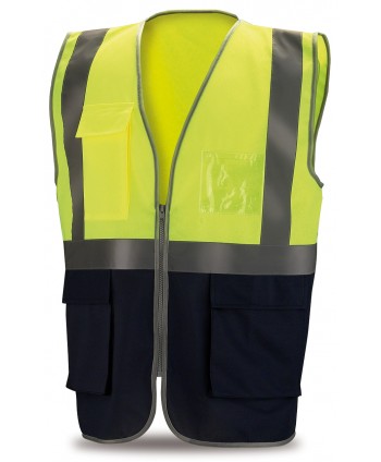 CHALECO A.V.MUL. AMA. AZUL...