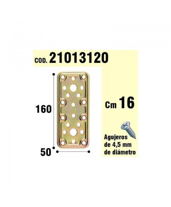 PLACA SOPORTE MADERA 50X160...