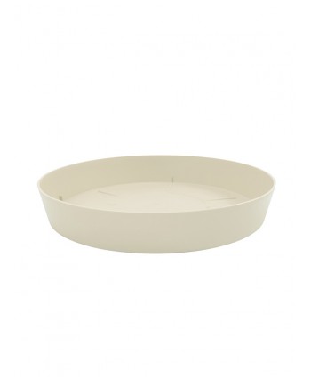 PLATO REDONDO TES ECRU 24CM