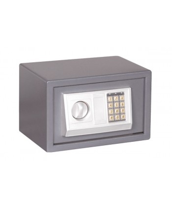 plata KESSER® Caja fuerte Cerradura de combinación electrónica 31 x 20 x 20 cm Pantalla LED Cerrojo de acero 